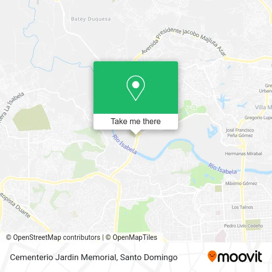 Cementerio Jardin Memorial map