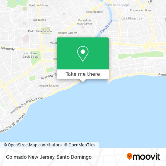 Colmado New Jersey map