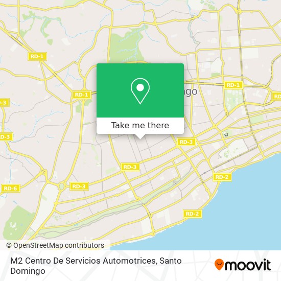 M2 Centro De Servicios Automotrices map