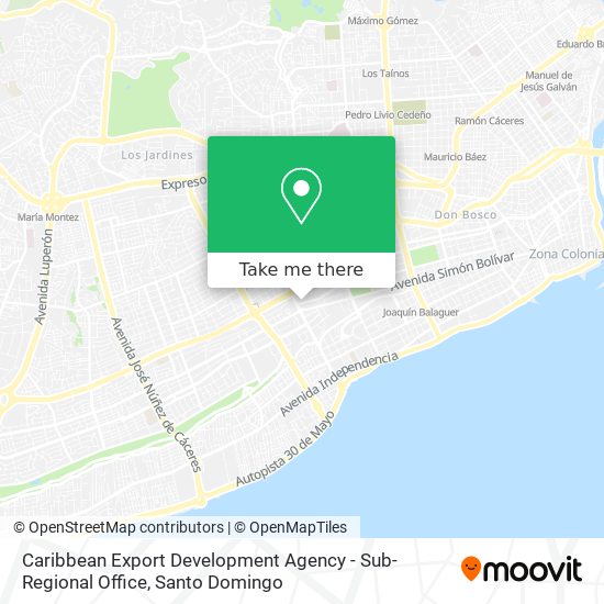 Caribbean Export Development Agency - Sub-Regional Office map
