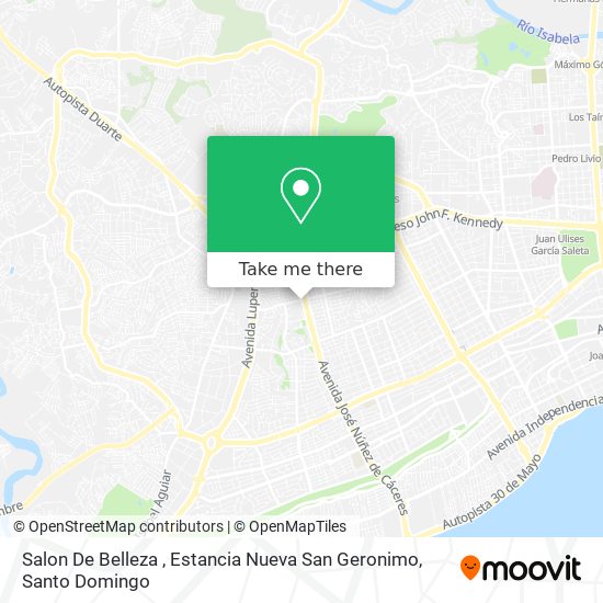 Salon De Belleza , Estancia Nueva San Geronimo map
