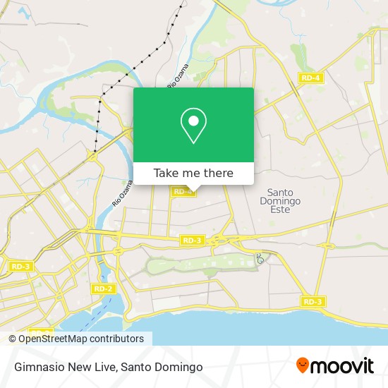 Gimnasio New Live map