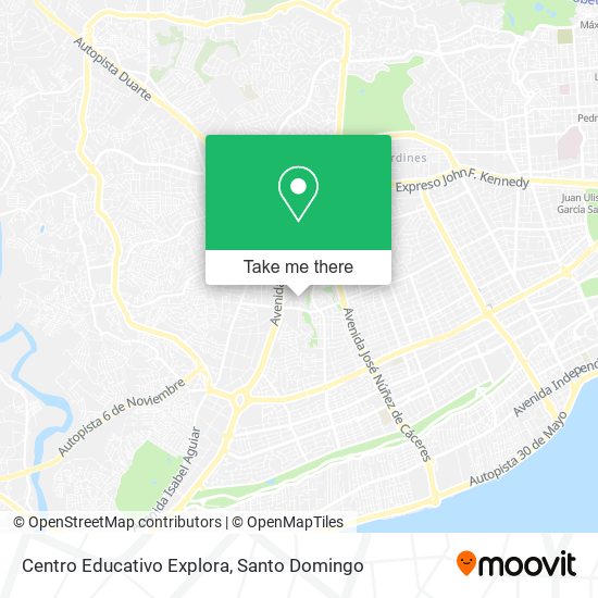 Mapa de Centro Educativo Explora