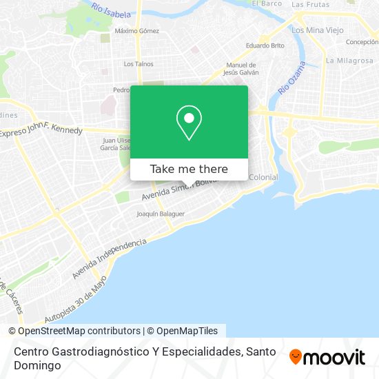 Centro Gastrodiagnóstico Y Especialidades map