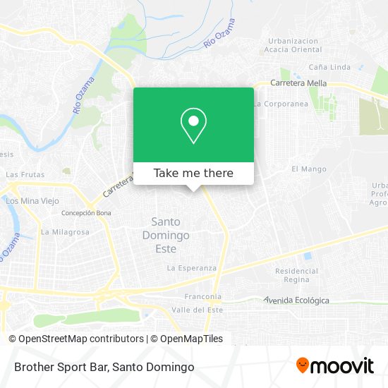 Brother Sport Bar map