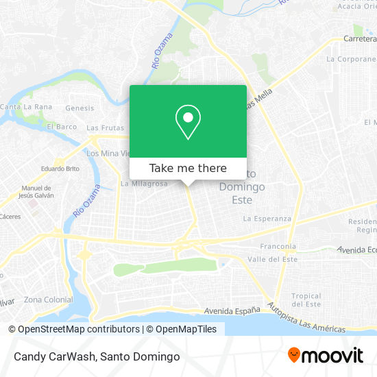 Candy CarWash map