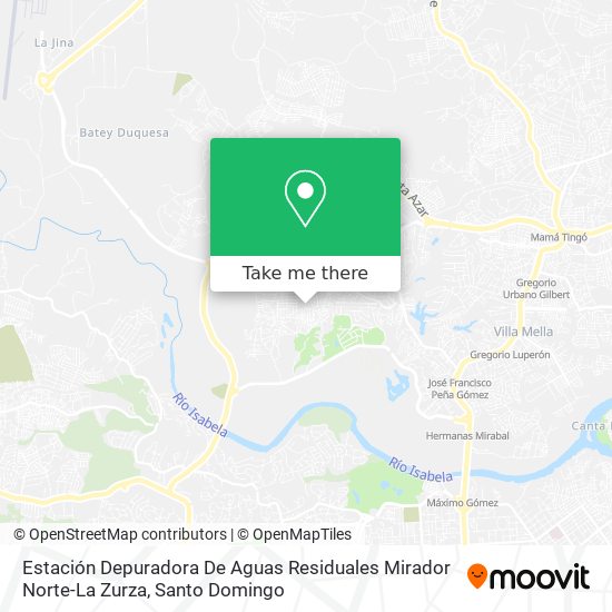 Estación Depuradora De Aguas Residuales Mirador Norte-La Zurza map