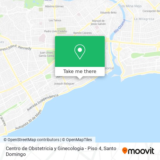 Mapa de Centro de Obstetricia y Ginecologia - Piso 4