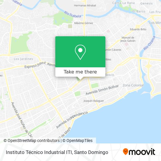 Instituto Técnico Industrial ITI map