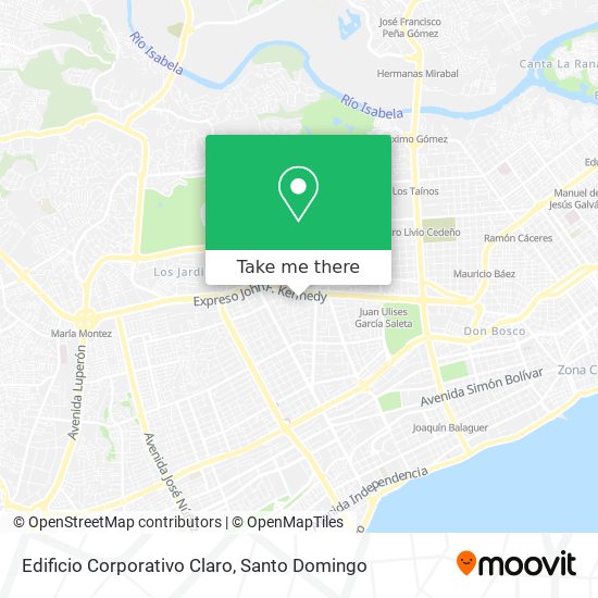 Edificio Corporativo Claro map