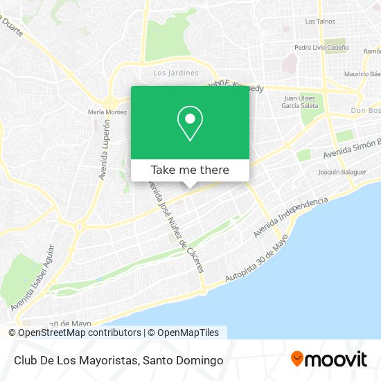 Club De Los Mayoristas map