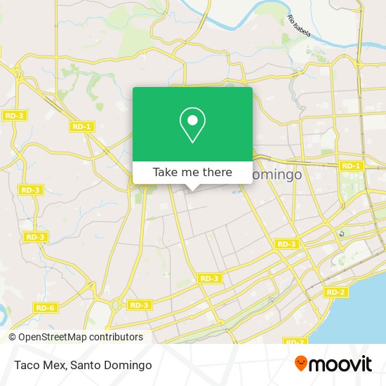 Mapa de Taco Mex