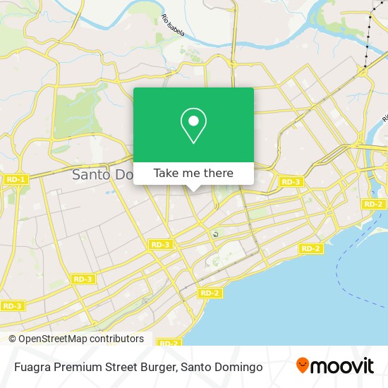 Fuagra Premium Street Burger map