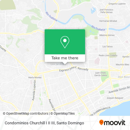 Mapa de Condominios Churchill I II III