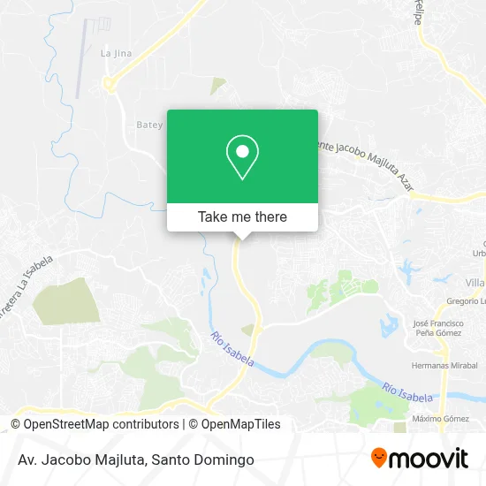 Av. Jacobo Majluta map