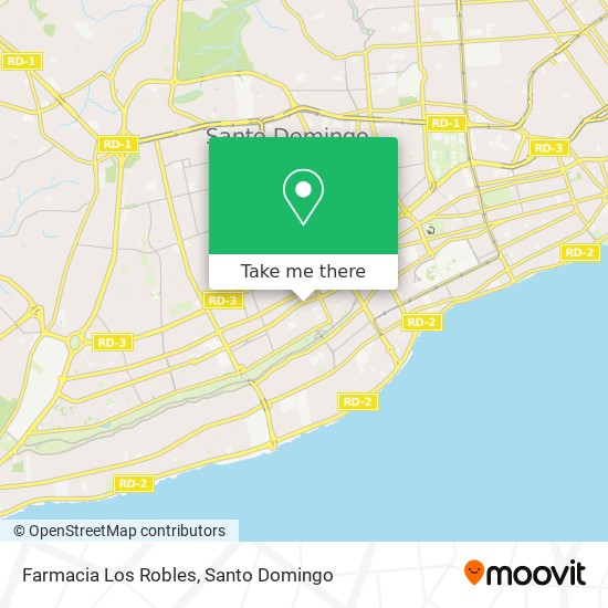 Farmacia Los Robles map