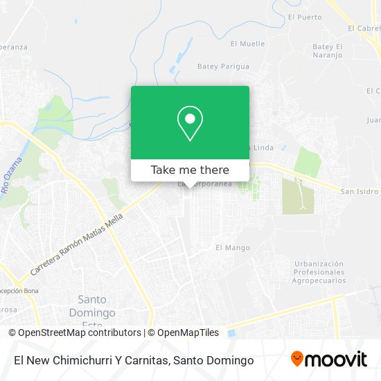 El New Chimichurri Y Carnitas map