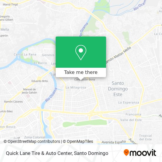 Mapa de Quick Lane Tire & Auto Center