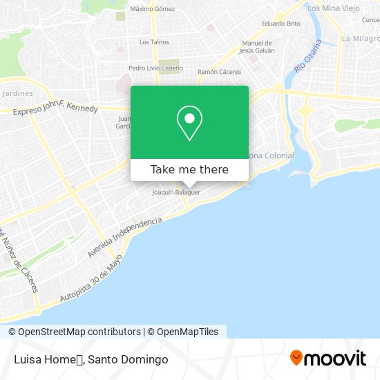 Luisa Home🏤 map