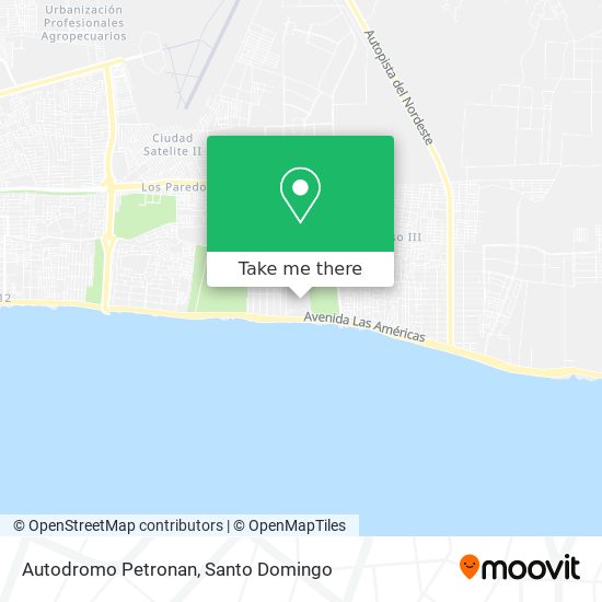 Autodromo Petronan map