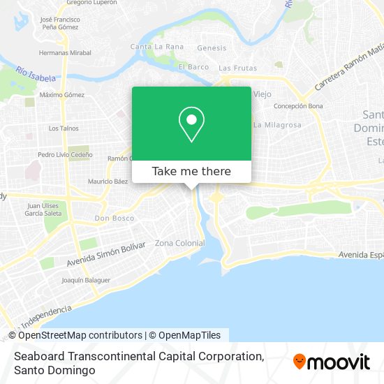 Seaboard Transcontinental Capital Corporation map