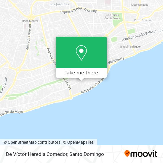 De Víctor Heredia Comedor map