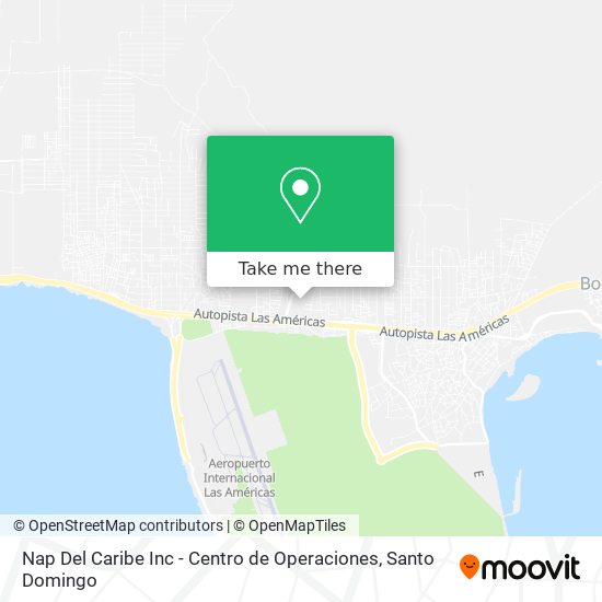 Nap Del Caribe Inc -  Centro de Operaciones map