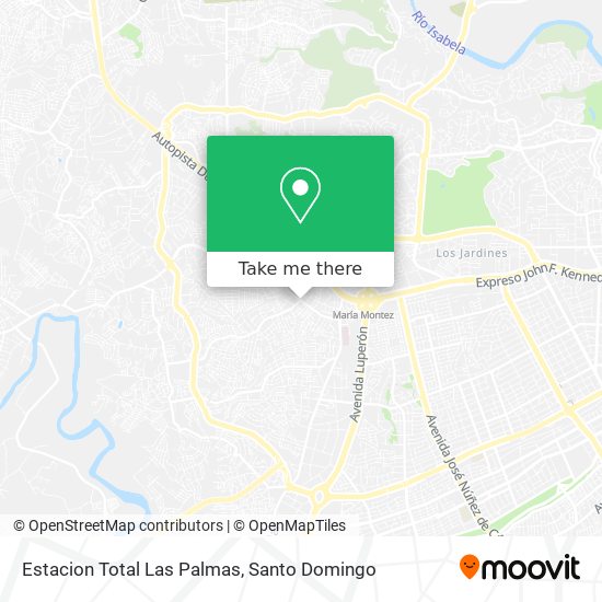 Estacion Total Las Palmas map