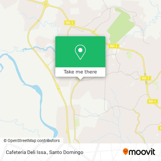 Cafeteria Deli Issa. map