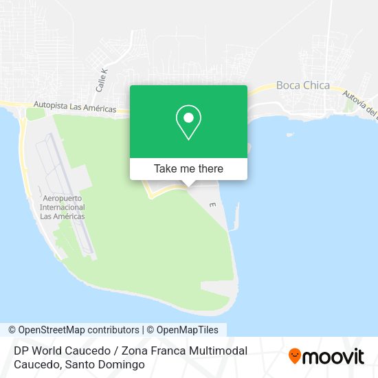 DP World Caucedo / Zona Franca Multimodal Caucedo map