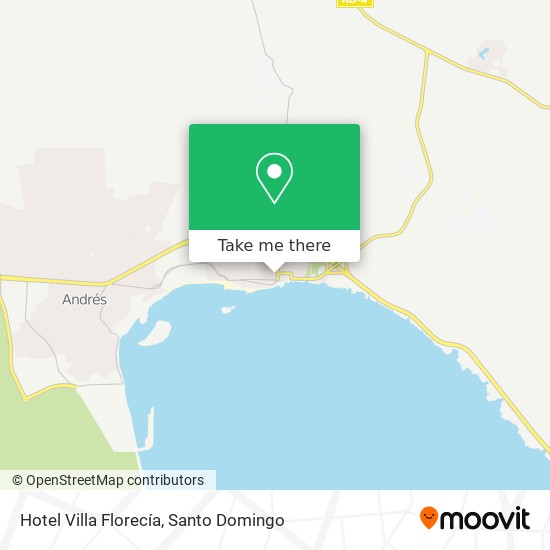 Hotel Villa Florecía map