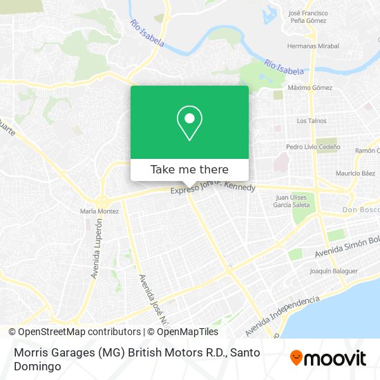 Morris Garages (MG) British Motors R.D. map