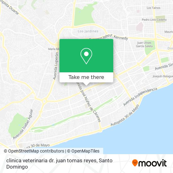 clinica veterinaria dr. juan tomas reyes map