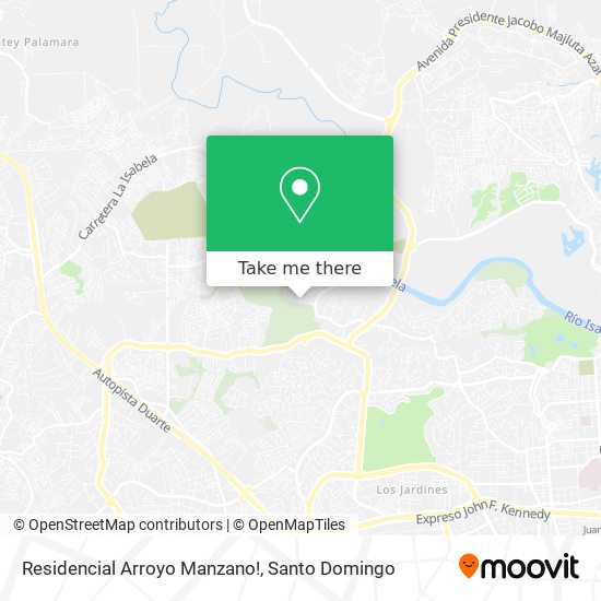 Residencial Arroyo Manzano! map
