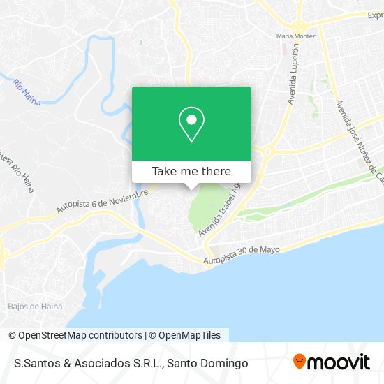 S.Santos & Asociados S.R.L. map