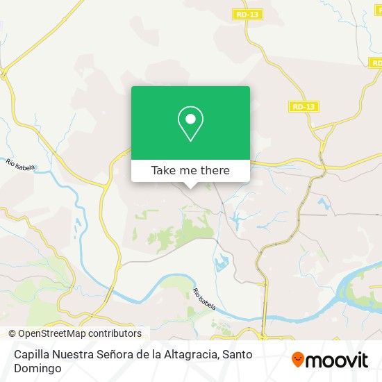 Capilla Nuestra Señora de la Altagracia map