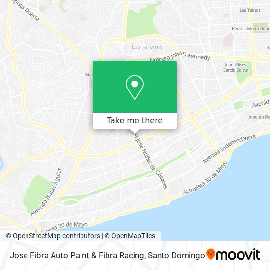 Jose Fibra Auto Paint & Fibra Racing map