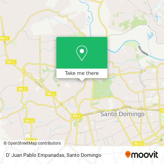 D' Juan Pablo Empanadas map
