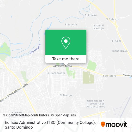 Edificio Administrativo ITSC (Community College) map