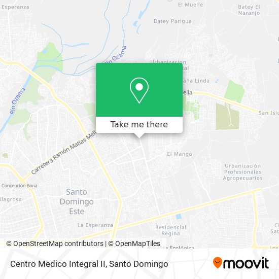 Centro Medico Integral II map