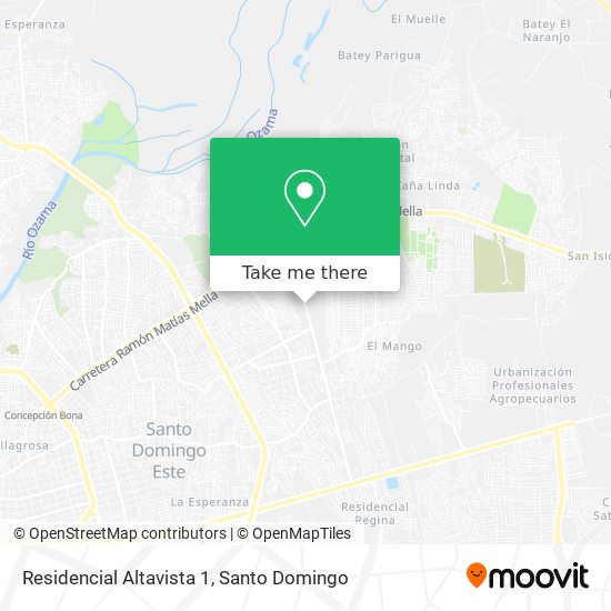 Residencial Altavista 1 map