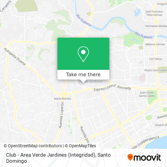 Mapa de Club - Area Verde Jardines (Integridad)