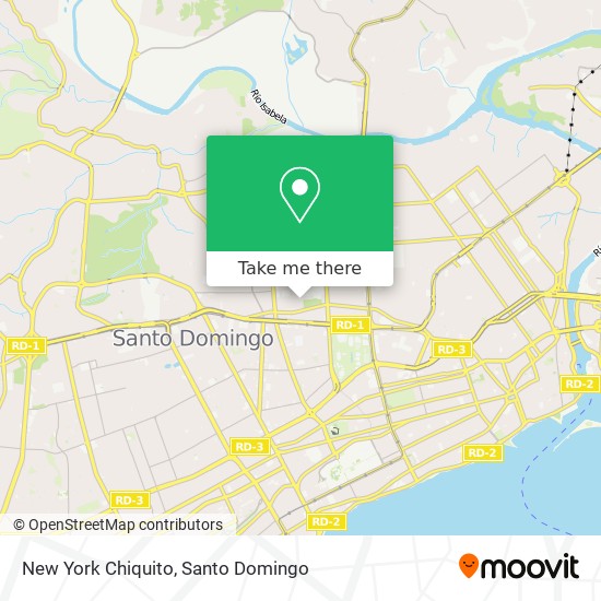 New York Chiquito map