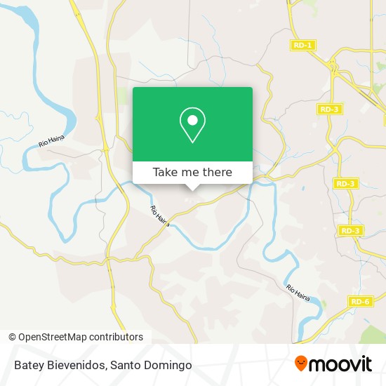 Batey Bievenidos map