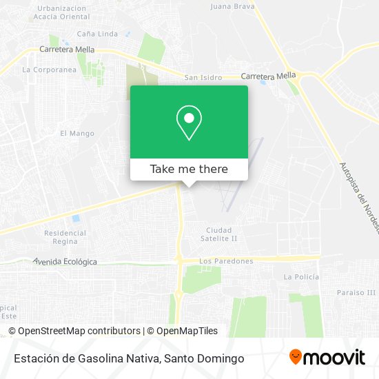 Estación de Gasolina Nativa map