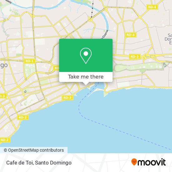 Cafe de Toi map