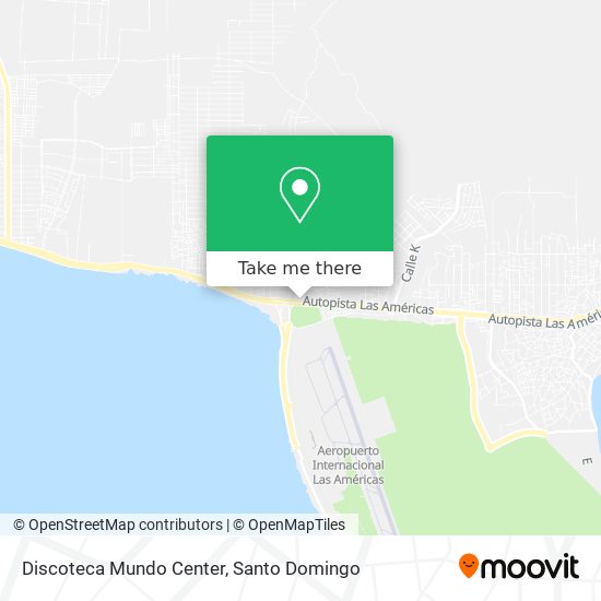 Mapa de Discoteca Mundo Center