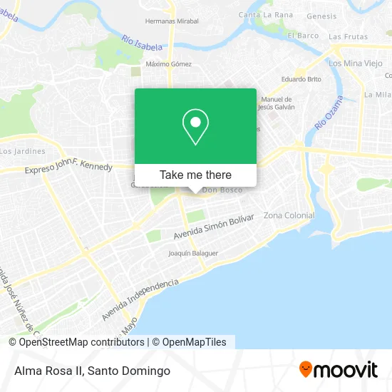 Mapa de Alma Rosa II