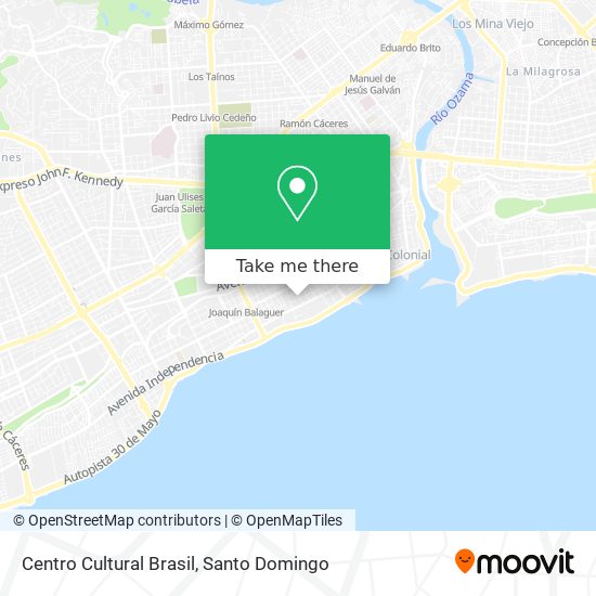 Centro Cultural Brasil map