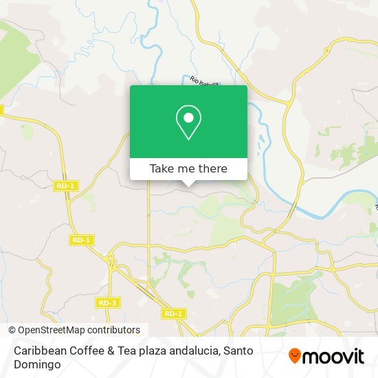Caribbean Coffee & Tea plaza andalucia map